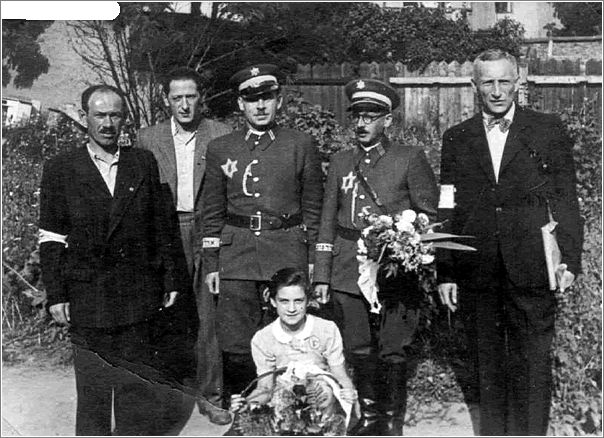 Jewish Ghetto police in Krakow